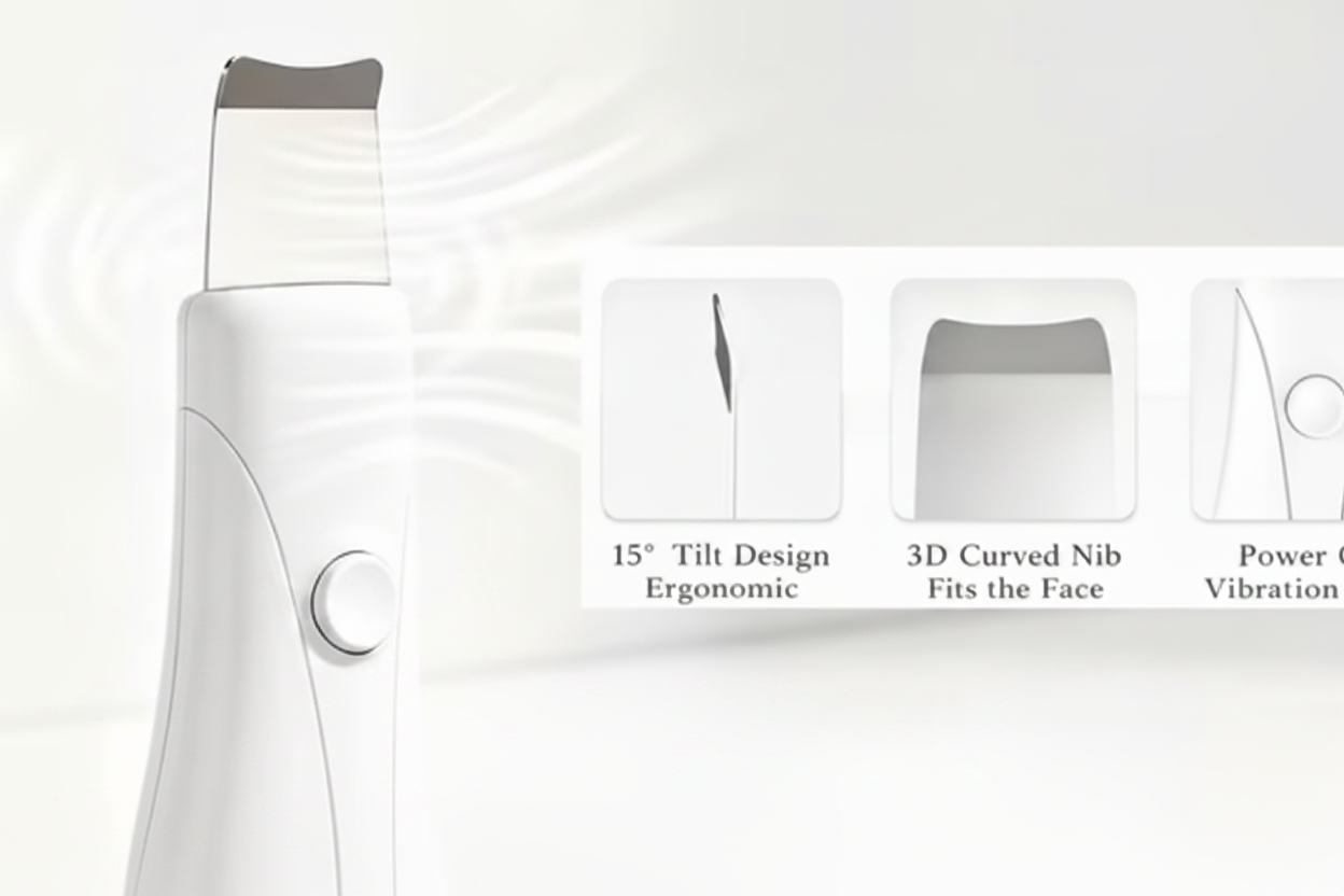 Skin Scrubber Feature Specs No Hand